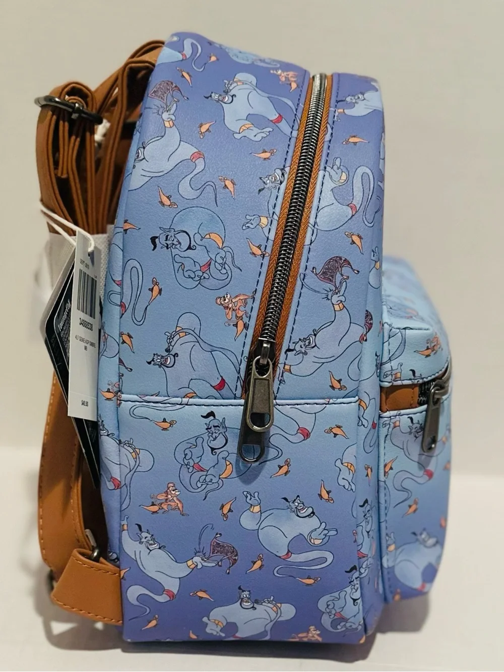Loungefly Disney NWT Aladdin Genie Abu Magic Mini Backpack